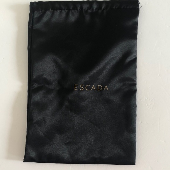 ESCADA. BLACK SATIN DUST BAG - Picture 1 of 3